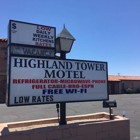 Highland Tower Motel ツーソン エクステリア 写真